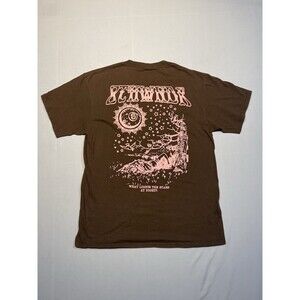 8THWNDR 2021 Graphic TShirt Brown and Pink RARE Size Medium